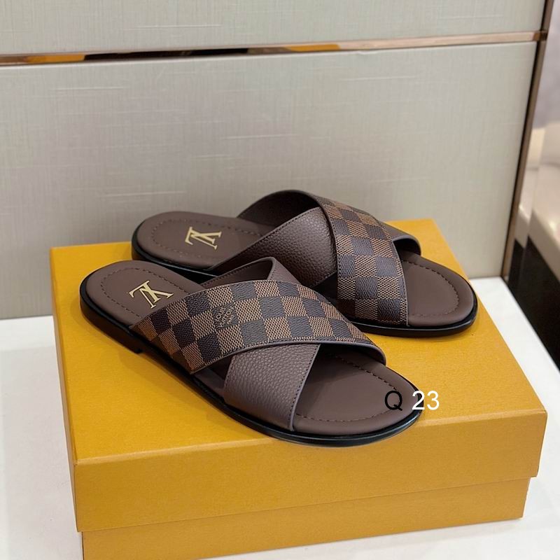 Louis Vuitton slippers men-LV6607S